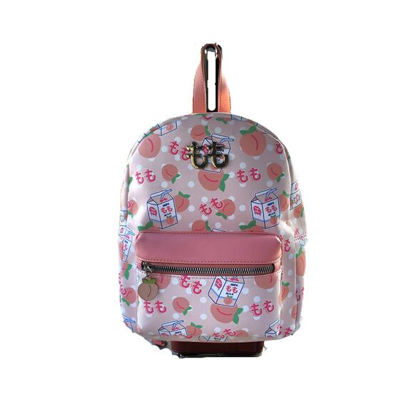 BioWorld Pastel Peach Milk Mini PVC Backpack - Picture 1 of 14